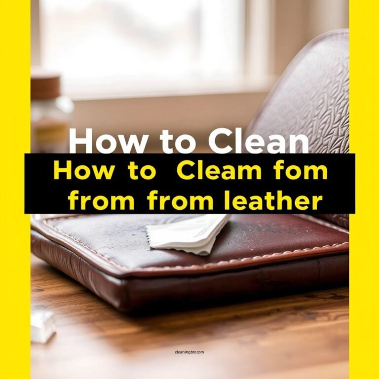 How to Clean Ink from Leather: Effective Methods