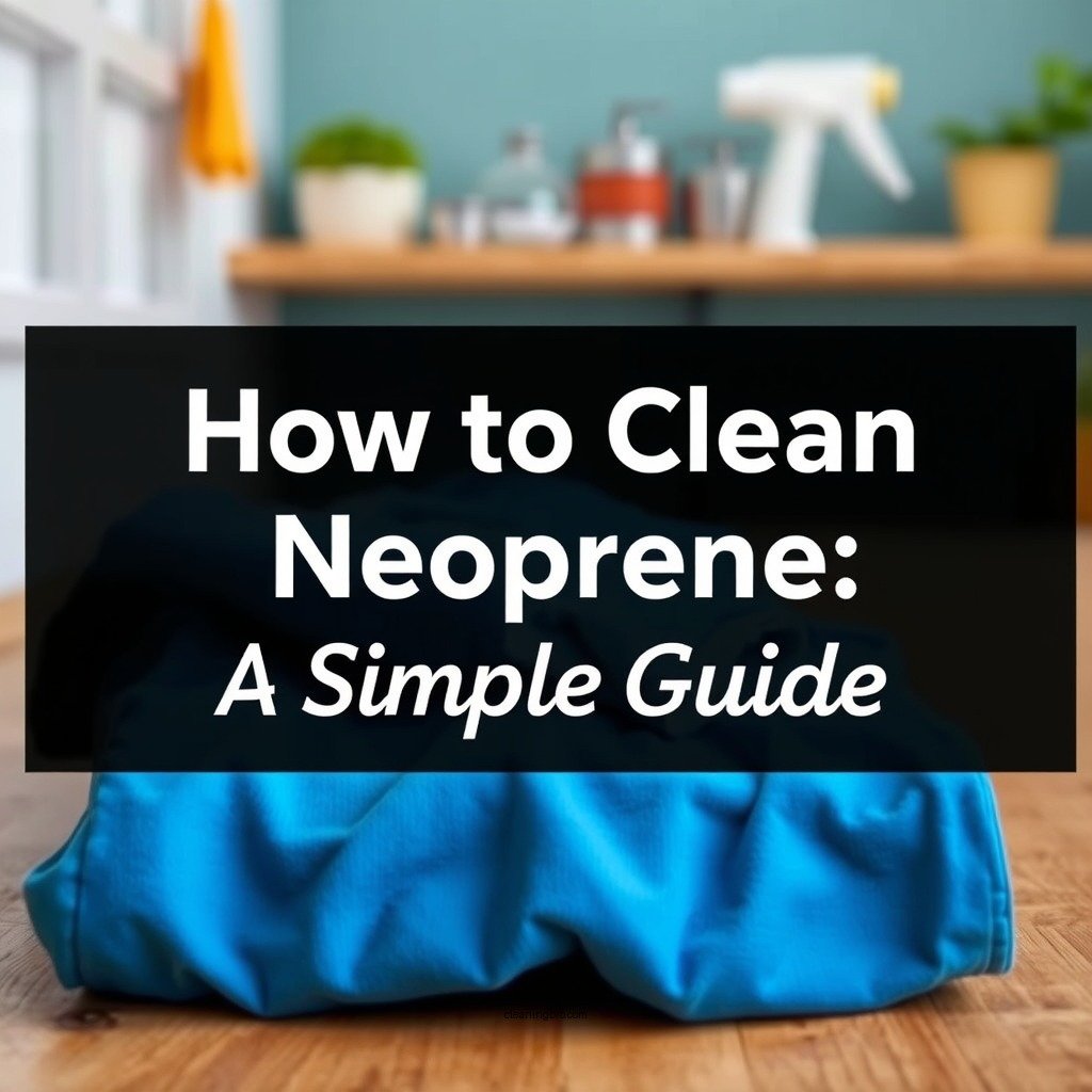 How to Clean Neoprene: A Simple Guide