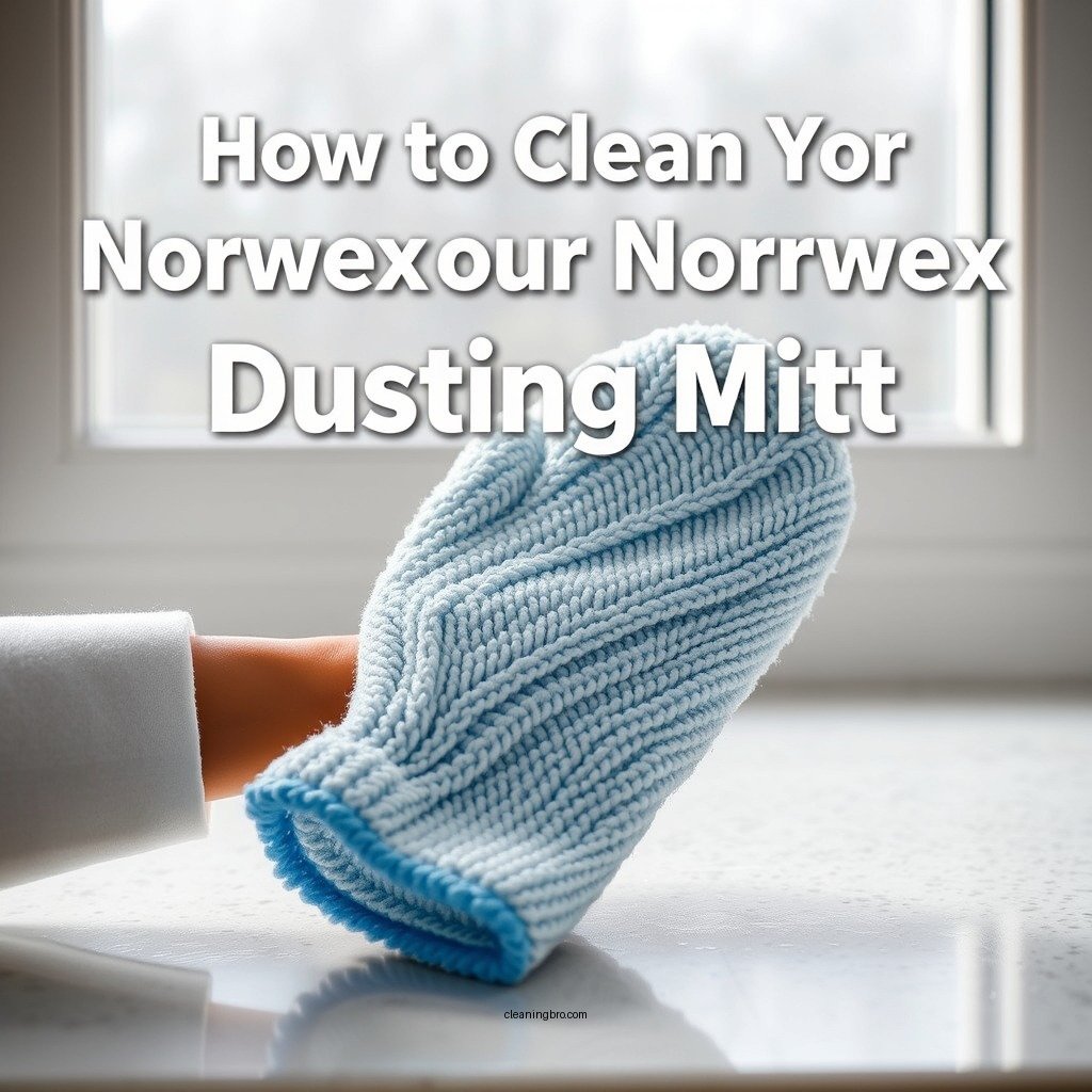 How to Clean Your Norwex Dusting Mitt Effectively