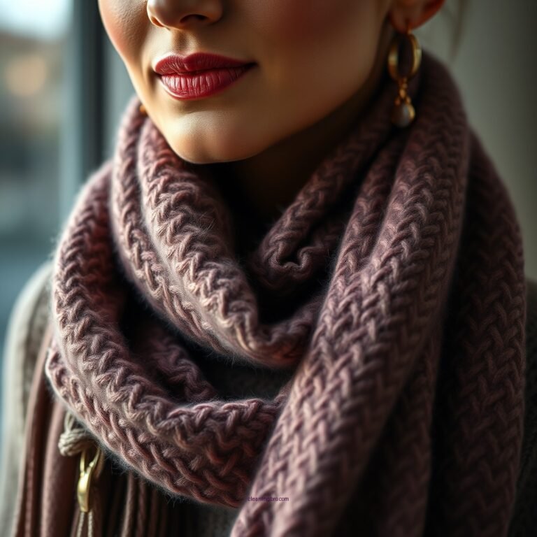 How to Clean a Wool Scarf: Step-by-Step Guide