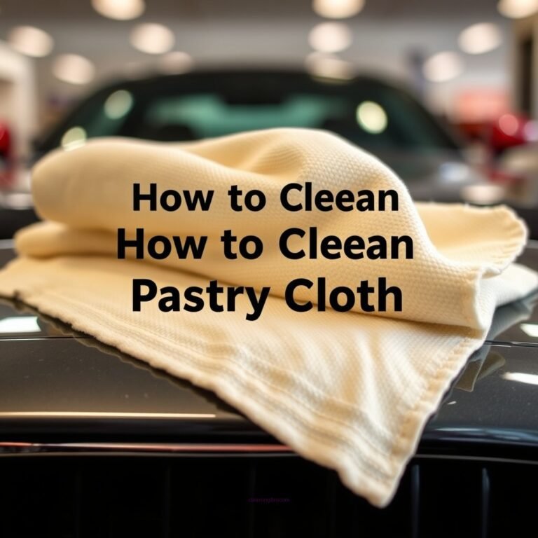 How to Clean a Pastry Cloth: Simple Steps for Care