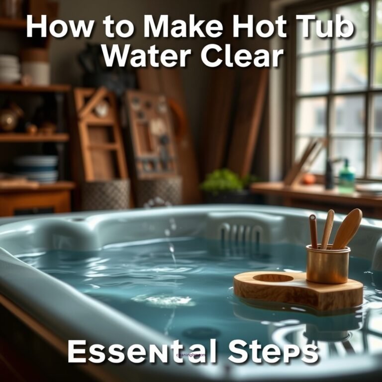 How to Make Hot Tub Water Clear: Essential Steps