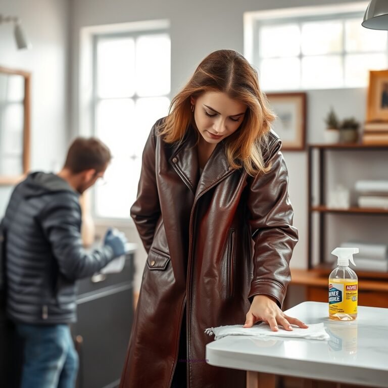 How to Clean Mold on a Leather Coat: Effective Methods