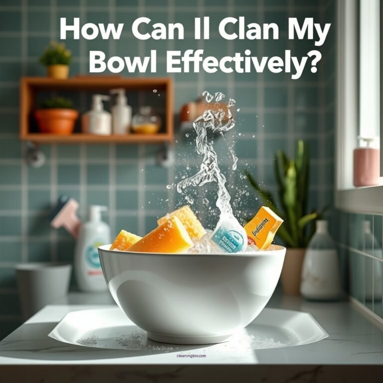 How Can I Clean My Bowl Effectively?