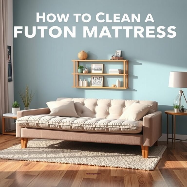 How to Clean a Futon Mattress: Step-by-Step Guide