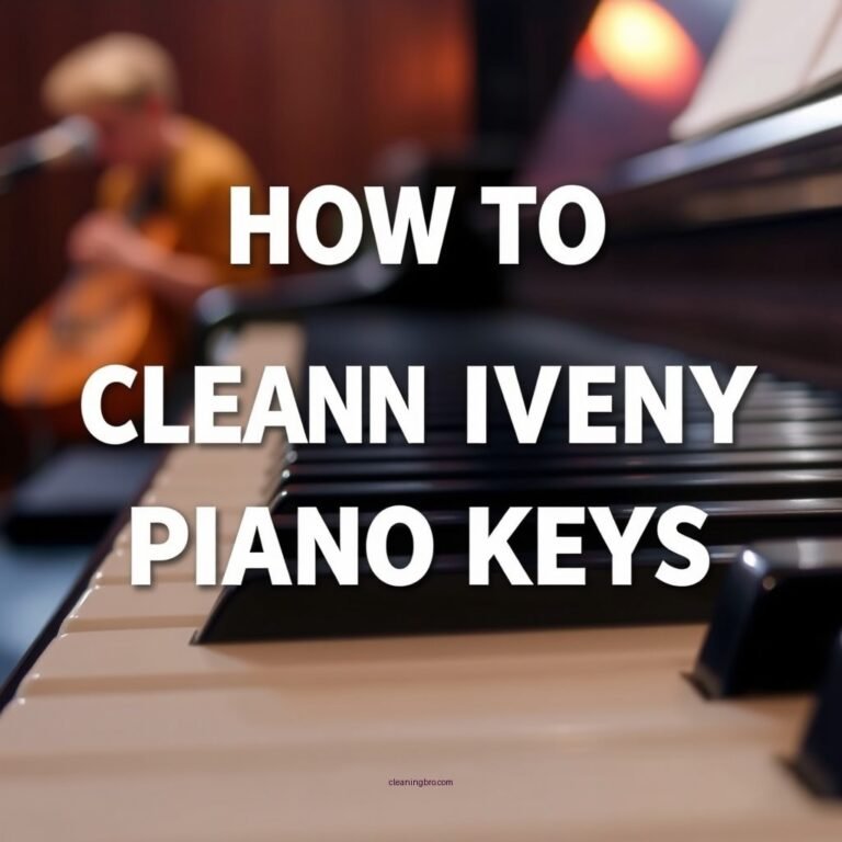 How to Clean Ivory Piano Keys: Effective Methods