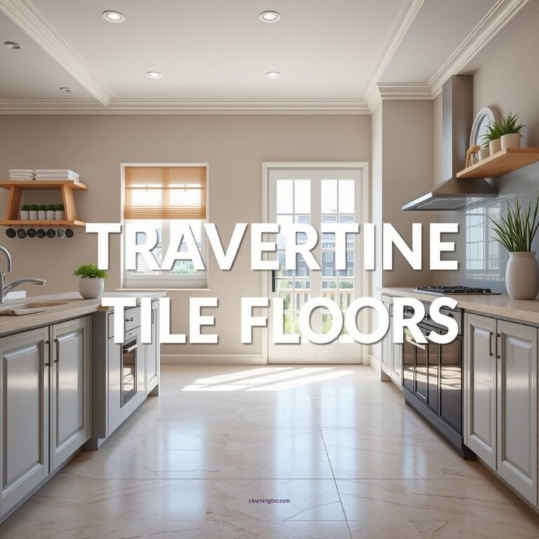 How to Clean Travertine Tile Floors: A Step-by-Step Guide