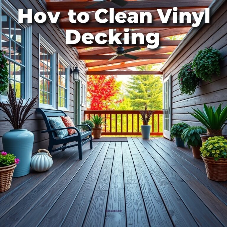 How to Clean Vinyl Decking: Step-by-Step Guide