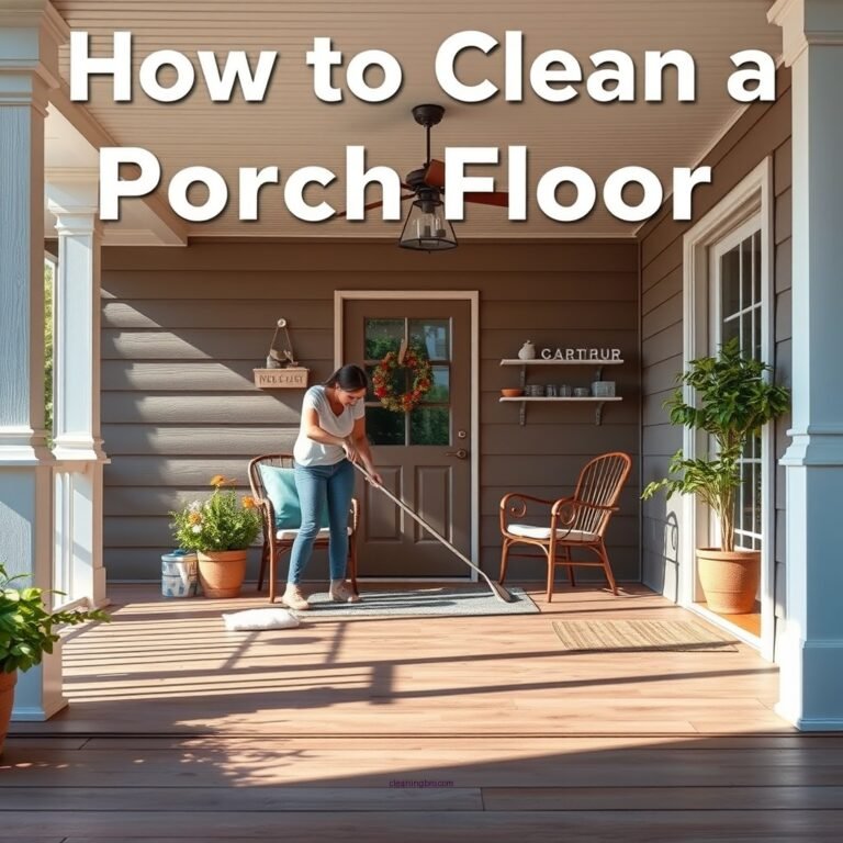 How to Clean a Porch Floor: Step-by-Step Guide