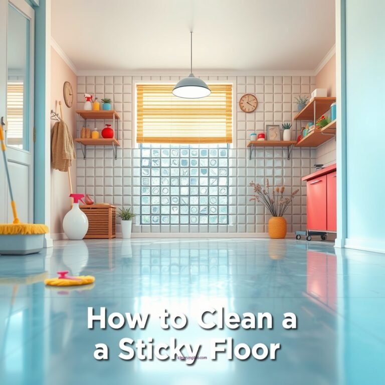 How to Clean a Sticky Floor: Effective Methods and Tips