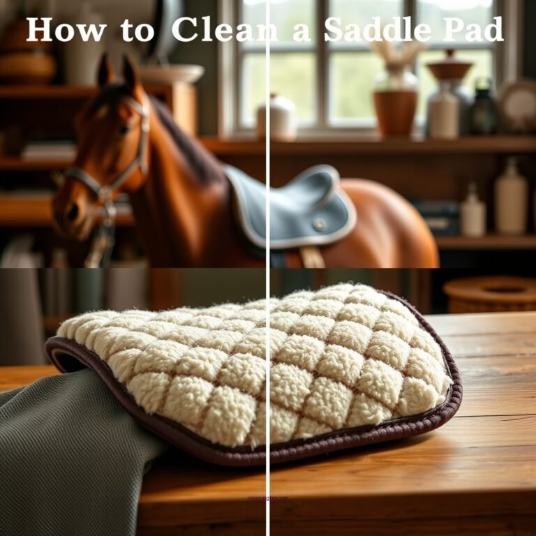 How to Clean a Wool Saddle Pad: Simple Steps