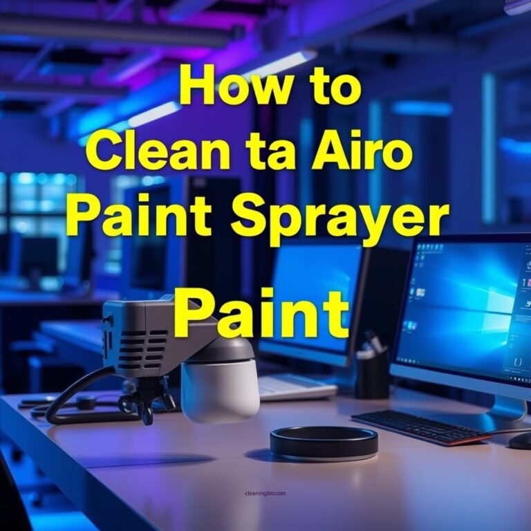 How to Clean an Airless Paint Sprayer: A Step-by-Step Guide