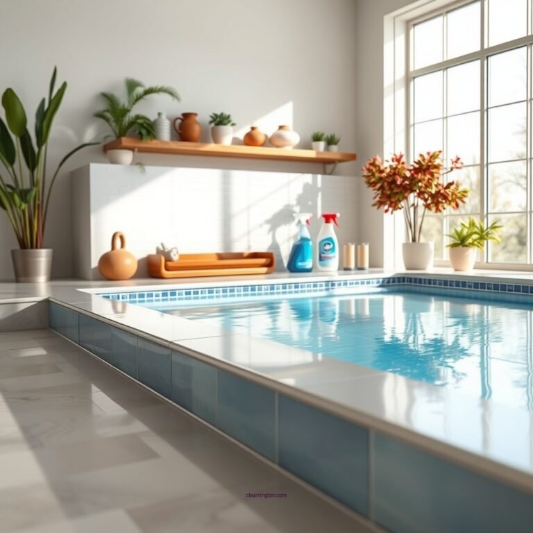How to Clean Calcium Deposits from Pool Tile Effectively
