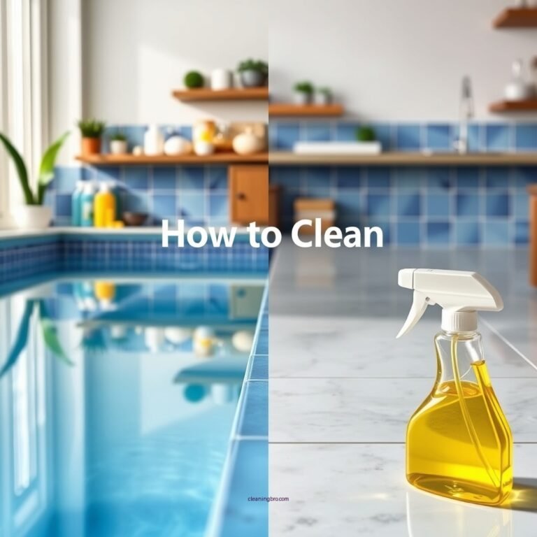 How to Clean Calcium Off Pool Tile: Effective Methods