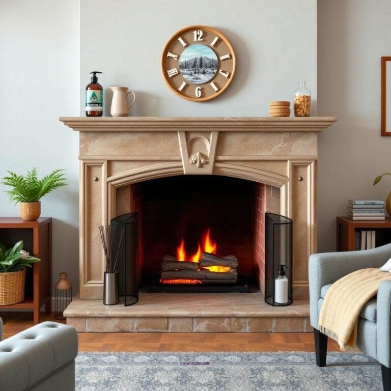 How to Clean a Cast Stone Fireplace: Step-by-Step Guide