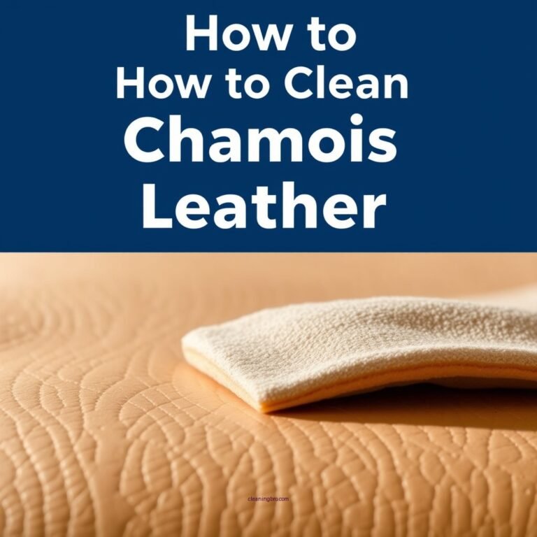How to Clean Chamois Leather: A Step-by-Step Guide