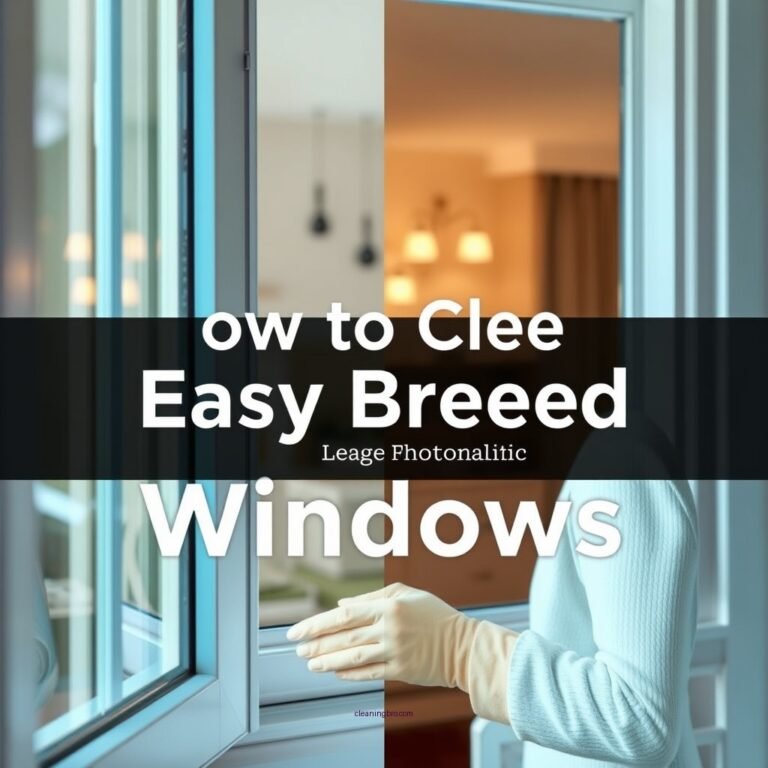 How to Clean Easy Breeze Windows: A Simple Guide