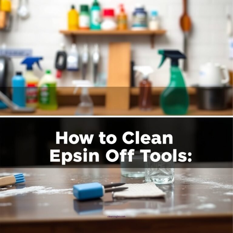 How to Clean Epoxy Resin Off Tools: Quick and Effective Methods