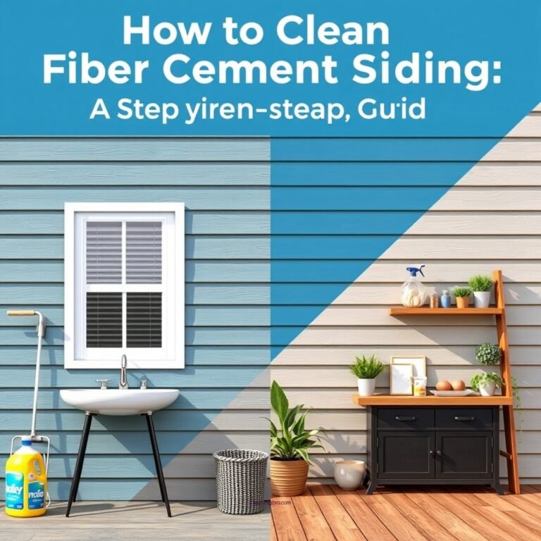 How to Clean Fiber Cement Siding: A Step-by-Step Guide