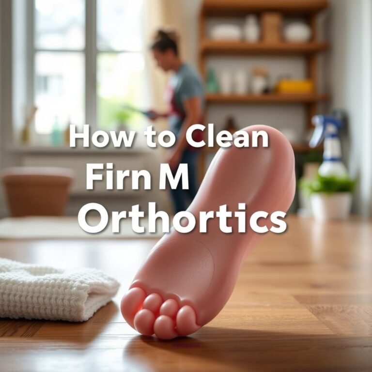 How to Clean Firm Orthotics: A Step-by-Step Guide