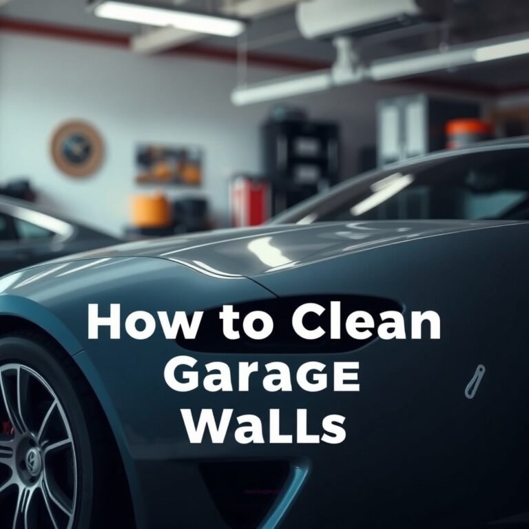 How to Clean Garage Walls: A Step-by-Step Guide