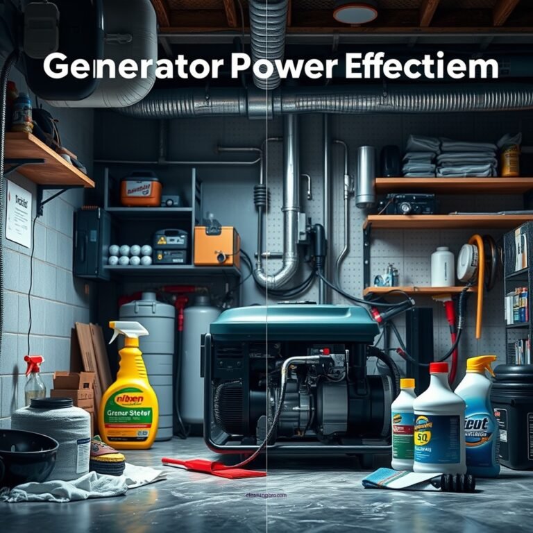 How to Clean a Generator Power System Effectively