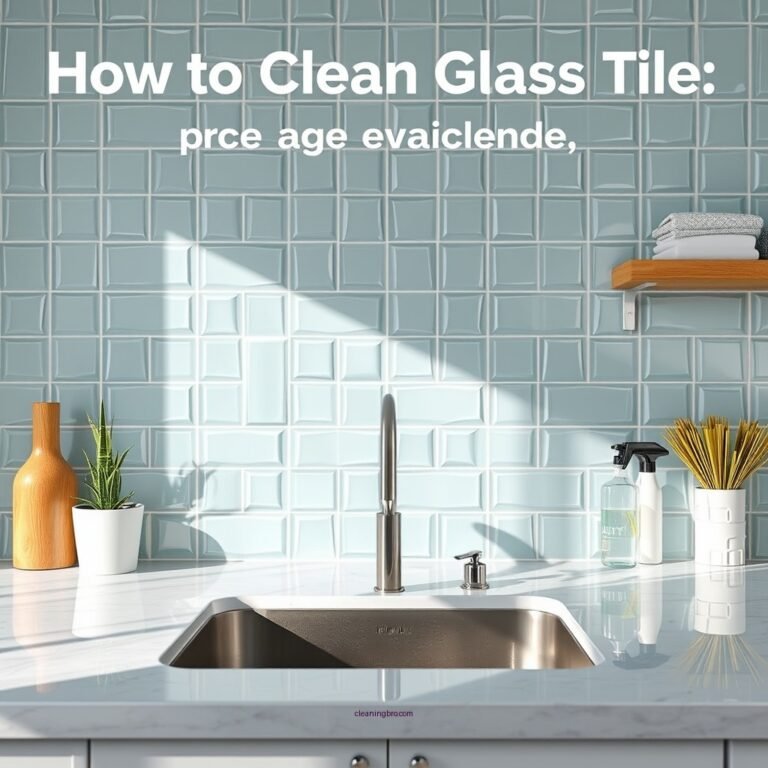 How to Clean Glass Tile: Simple and Effective Methods