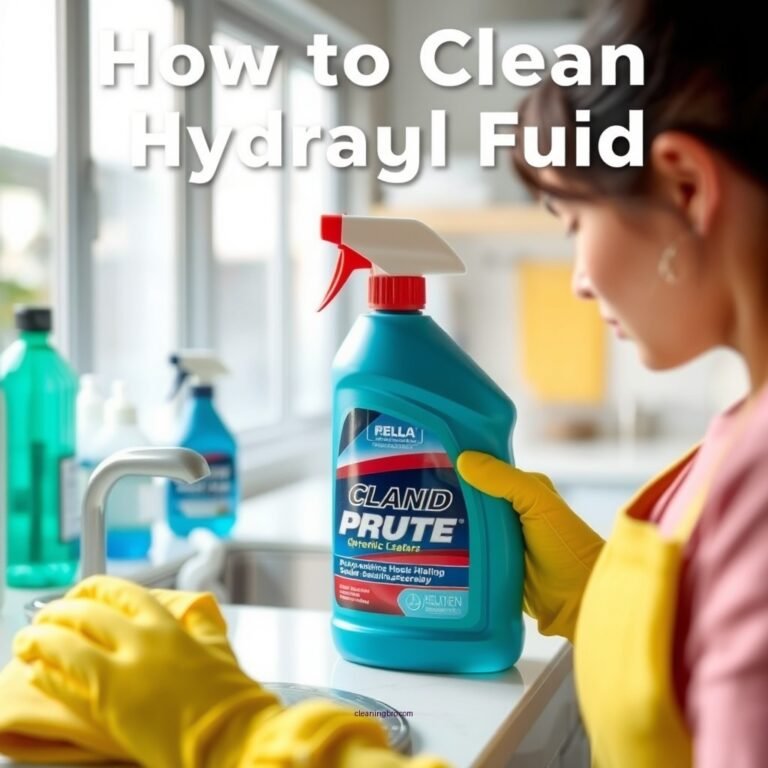 How to Clean Hydraulic Fluid: Step-by-Step Guide