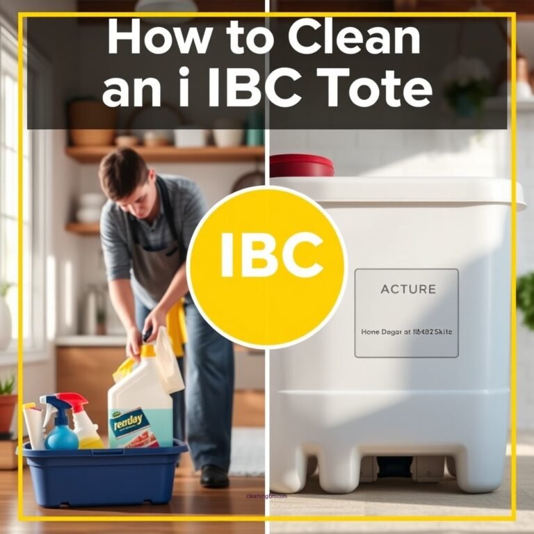 How to Clean an IBC Tote: A Step-by-Step Guide