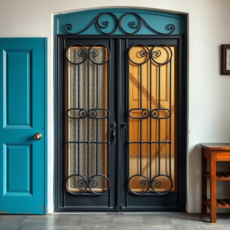 How to Clean Iron Doors: A Simple Guide
