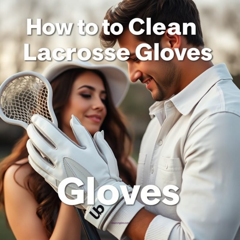 How to Clean Lacrosse Gloves: Step-by-Step Guide