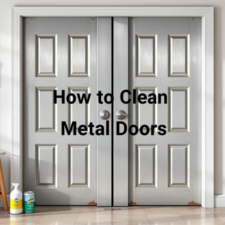 How to Clean Metal Doors: A Step-by-Step Guide
