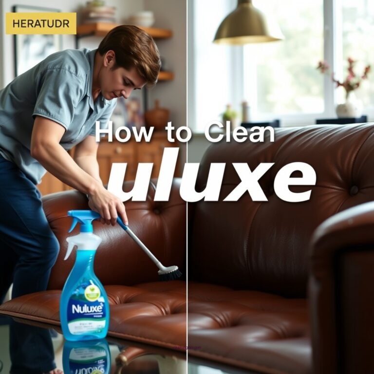 How to Clean Nuluxe Leather: A Step-by-Step Guide