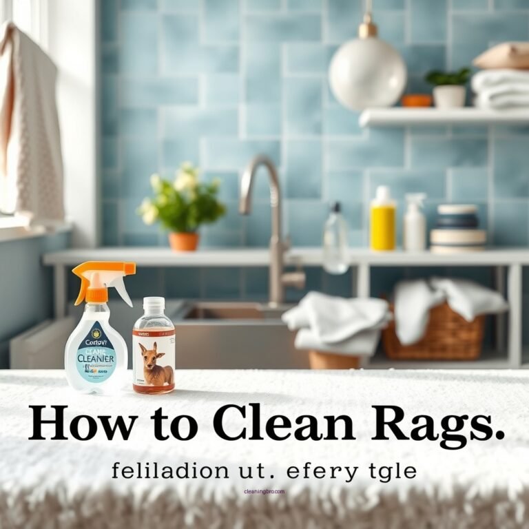 How to Clean Rags: Effective Methods for Every Type