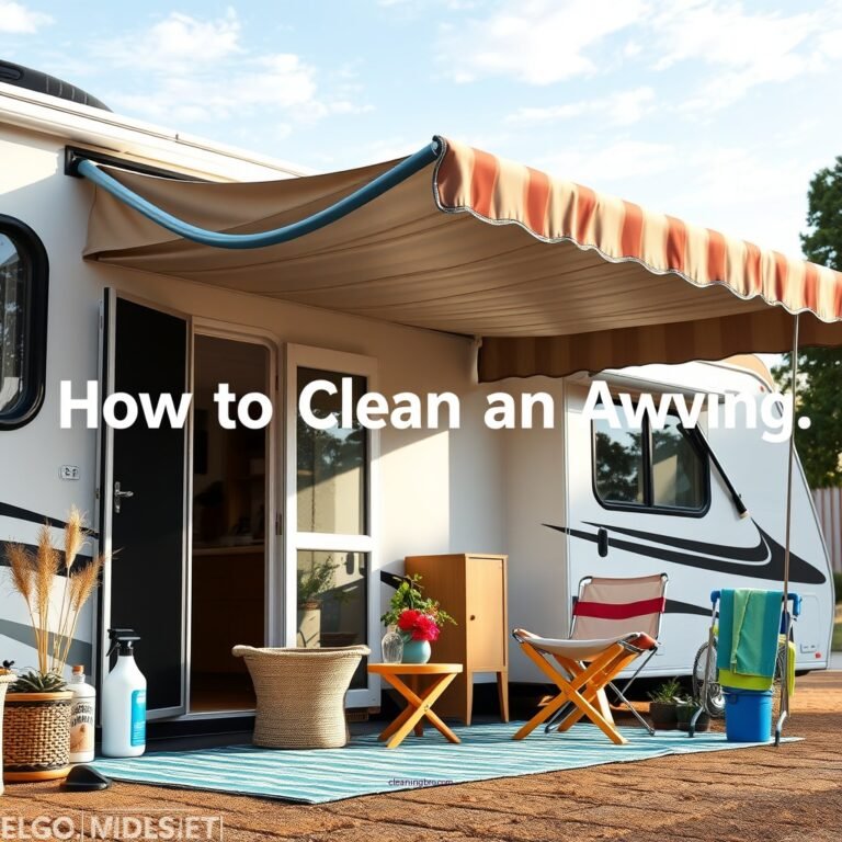 How to Clean an RV Awning: A Step-by-Step Guide