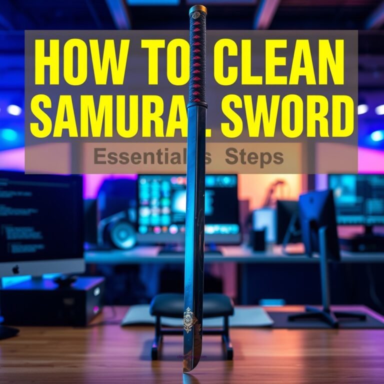 How to Clean a Samurai Sword: Essential Steps
