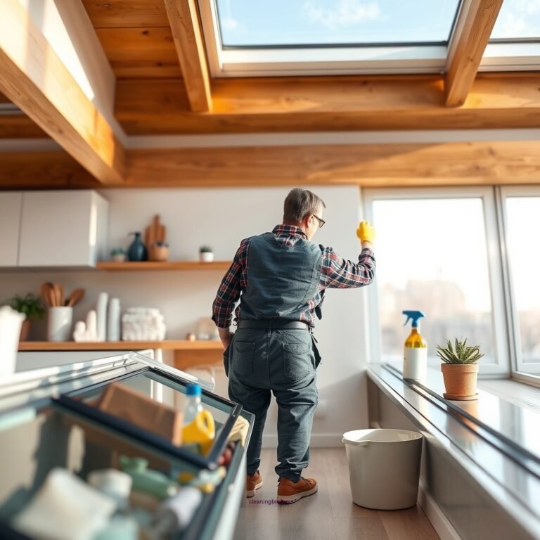 How to Clean Skylights Without Climbing on the Roof