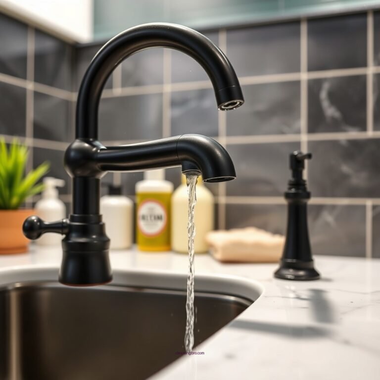 How to Clean Black Faucets: Effective Methods and Tips