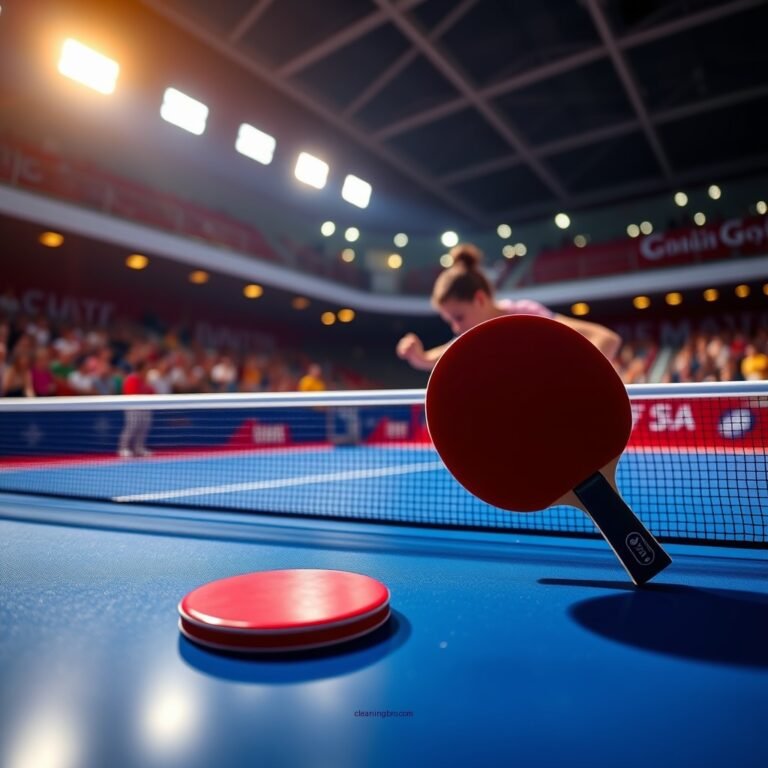 How to Clean Table Tennis Rubber: A Step-by-Step Guide