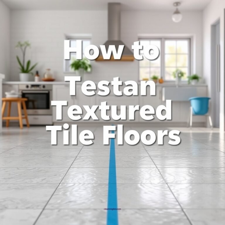 How to Clean Textured Tile Floors: A Step-by-Step Guide