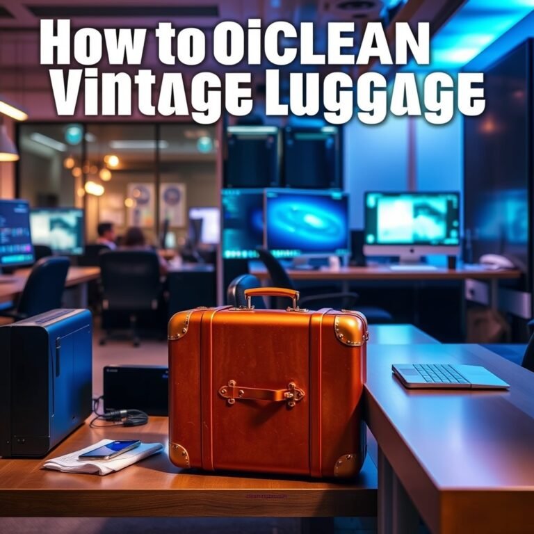 How to Clean Vintage Luggage: Expert Tips and Techniques