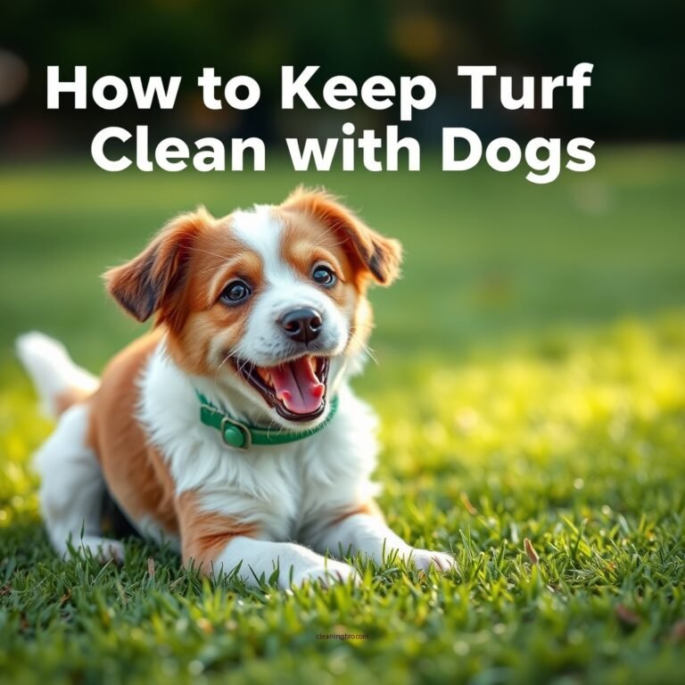 How to Keep Turf Clean with Dogs: Simple Strategies