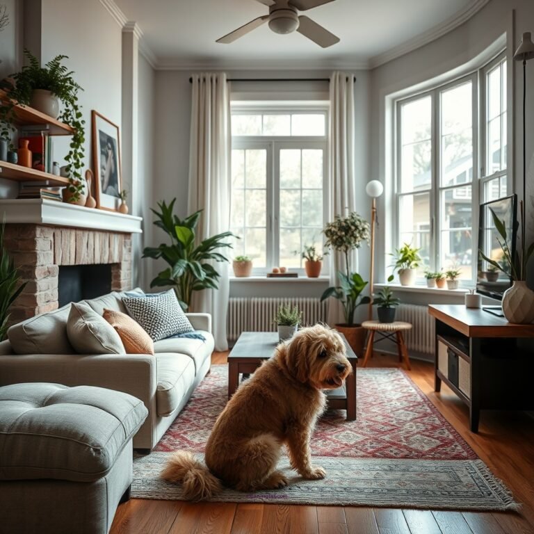 How to Keep Your House Clean with a Shedding Dog