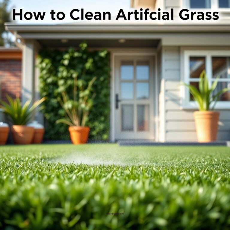 How to Clean Artificial Grass: A Step-by-Step Guide