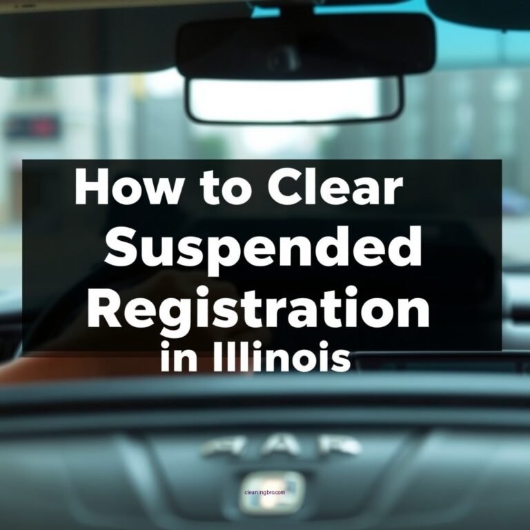How to Clear a Suspended Registration in Illinois