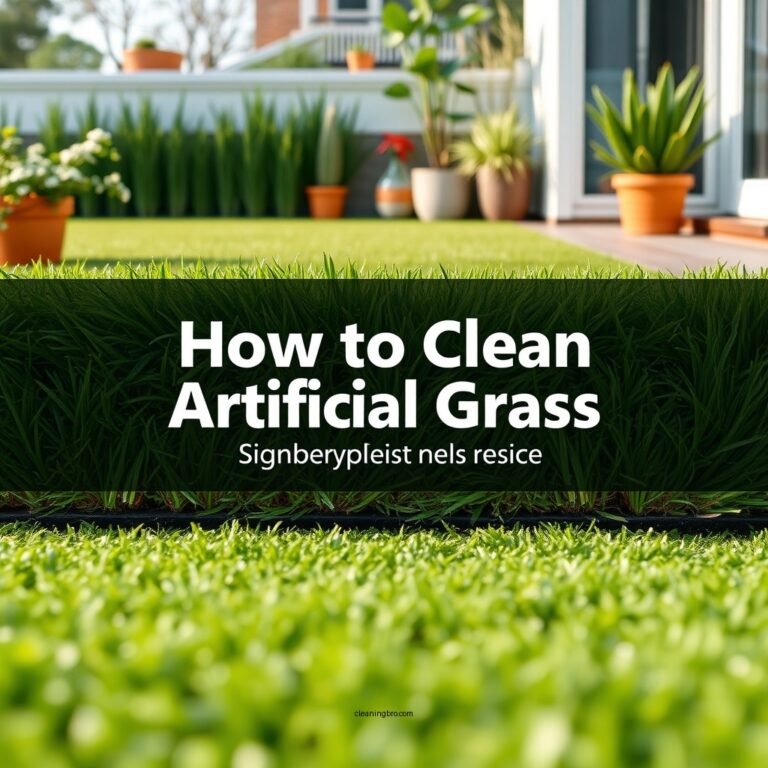 How to Clean Artificial Grass: A Step-by-Step Guide