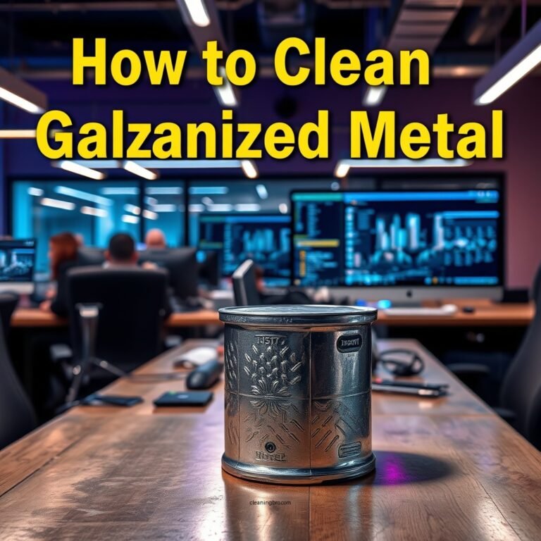 How to Clean Galvanized Metal: Effective Techniques
