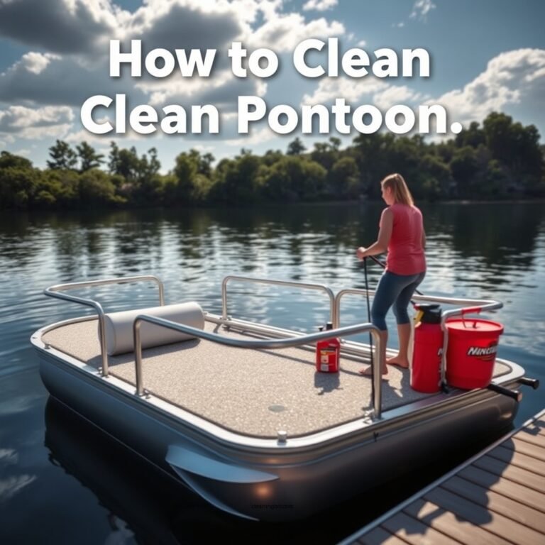 How to Clean Pontoons: A Step-by-Step Guide