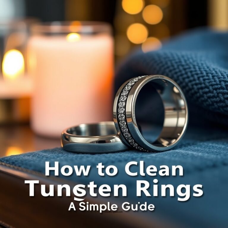How to Clean Tungsten Rings: A Simple Guide