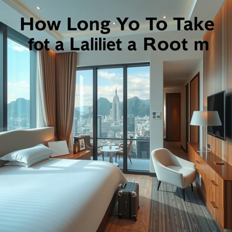 How Long Does It Take to Clean a Hotel Room?